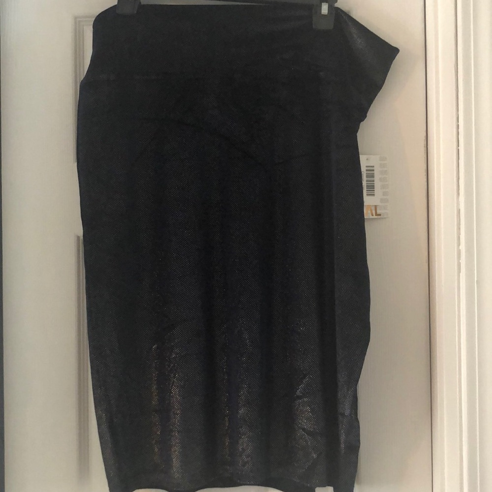 NWT Lularoe elegant navy Cassie skirt size 2xl
